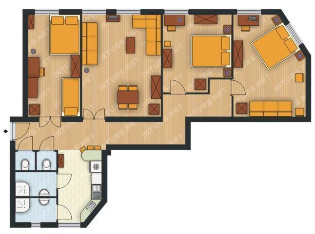 קרקוב Apartment Mariacki Tower חדר תמונה